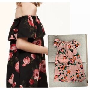 Floral Off-Shoulder Dress